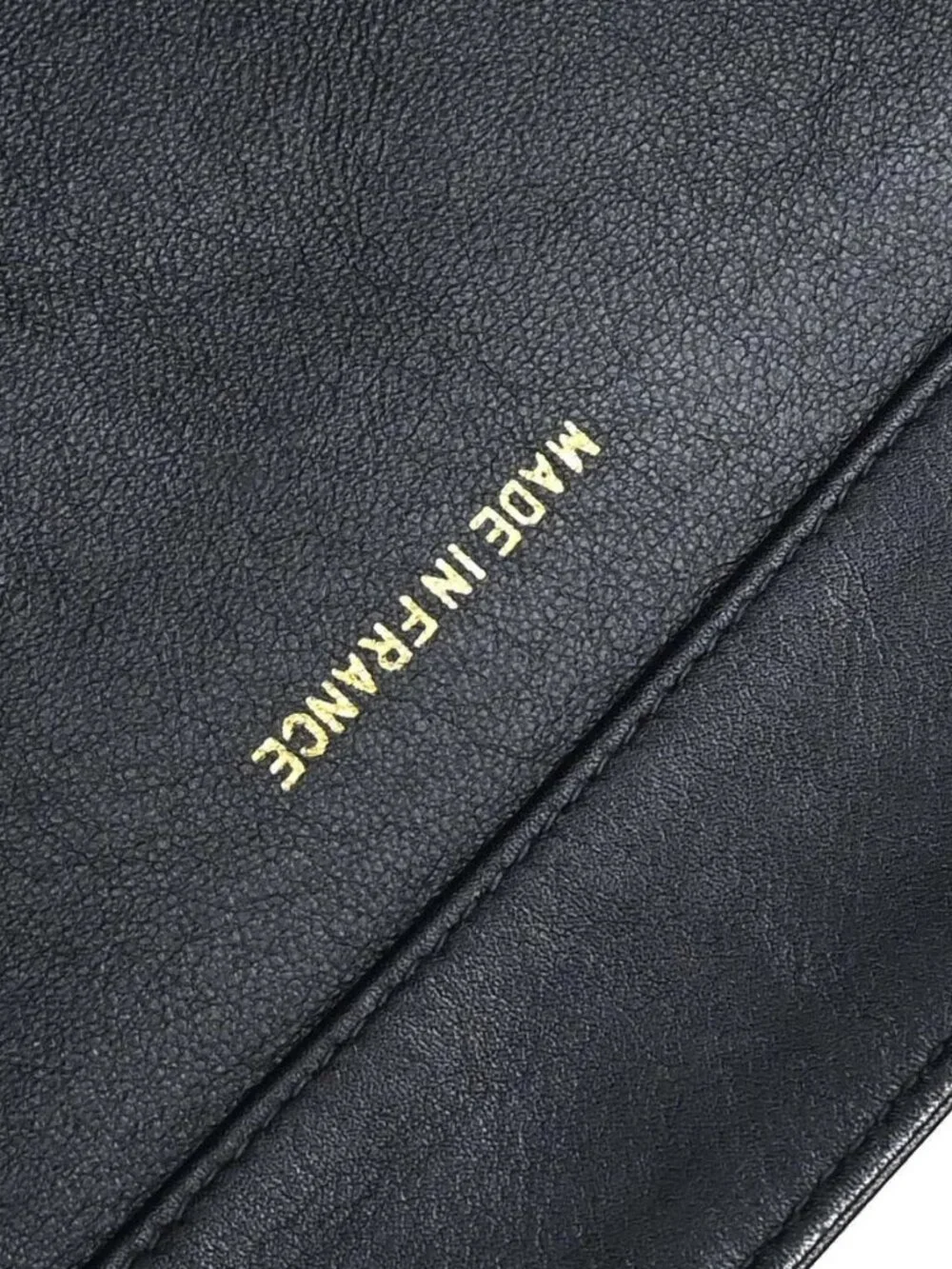 Chanel Black Lambskin Chain Tote Shoulder Bag 168490